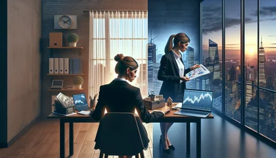 Que faire légalement avant de quitter son CDI pour créer sa boîte ? - AI generated illustration