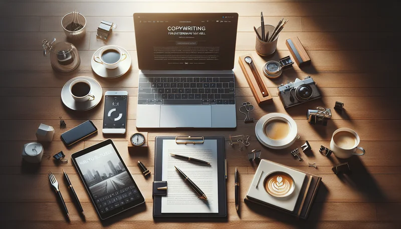 Copywriting pour entrepreneurs : écrire des textes qui vendent - AI generated illustration