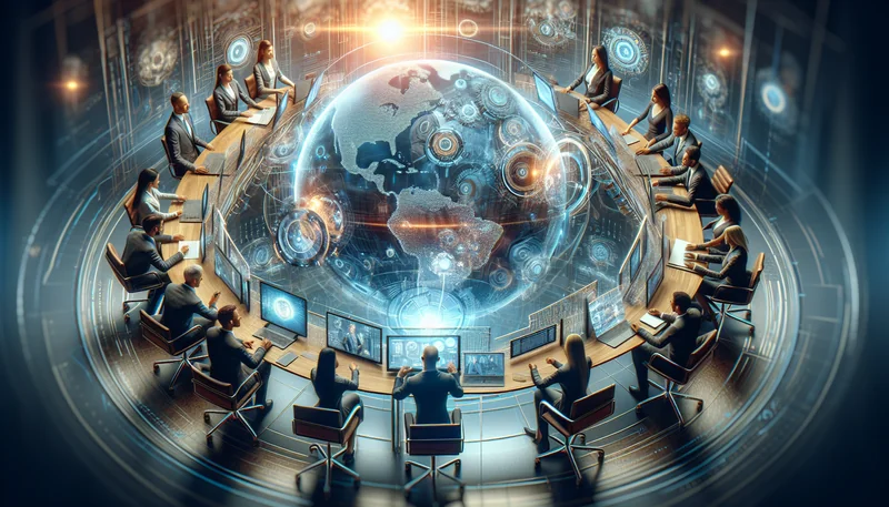 Comment gérer efficacement une équipe à distance en 2025 - AI generated illustration