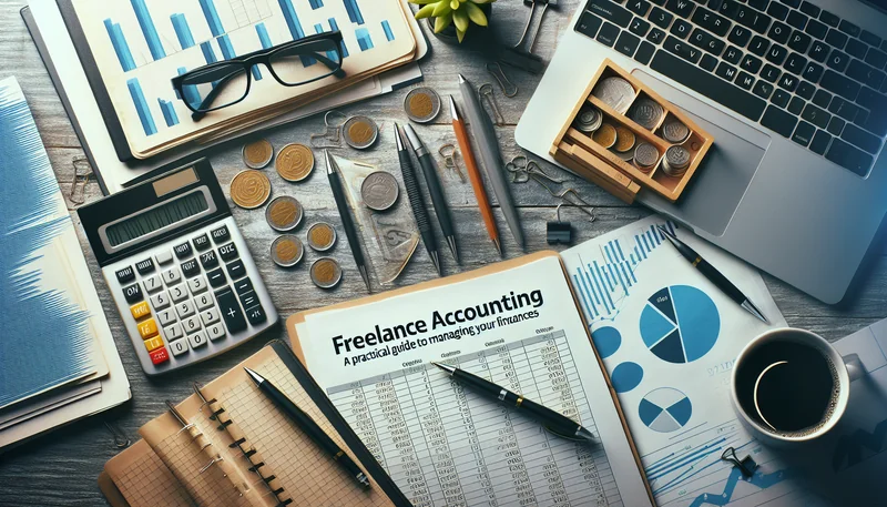 comptabilité auto-entrepreneur : guide pratique pour bien gérer vos finances - AI generated illustration